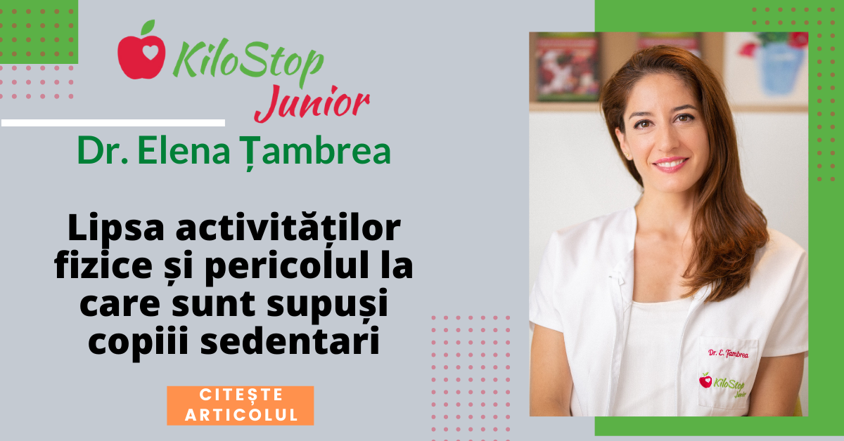 Dr. Elena Țambrea - Copiii de la oraș - Sedentarism din lipsă de timp?