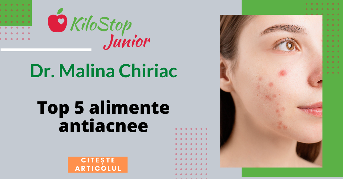 Dr. Mălina Chiriac - Top 5 alimente antiacnee