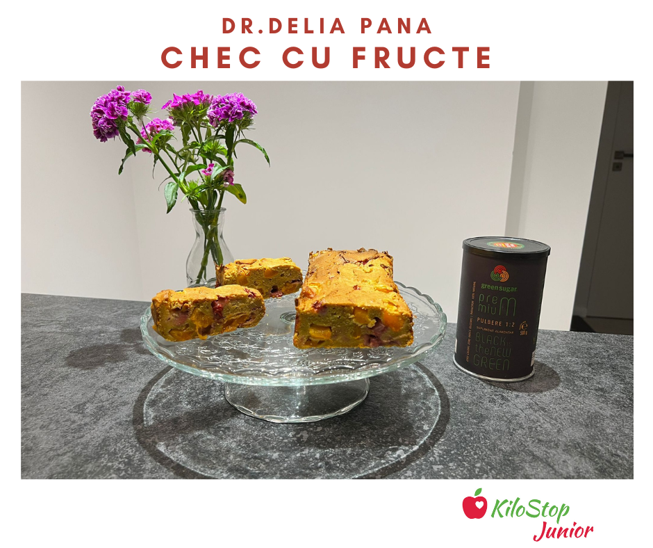 Rețete sănătoase - Chec cu fructe