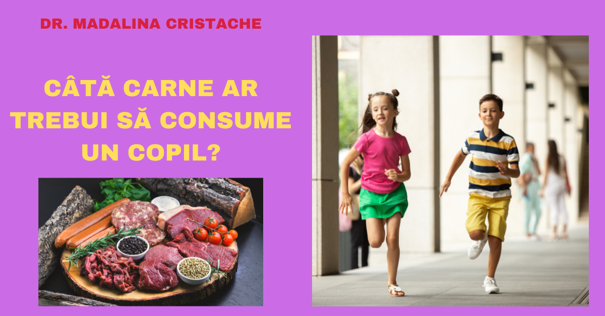 Câtă carne trebuie să consume un copil