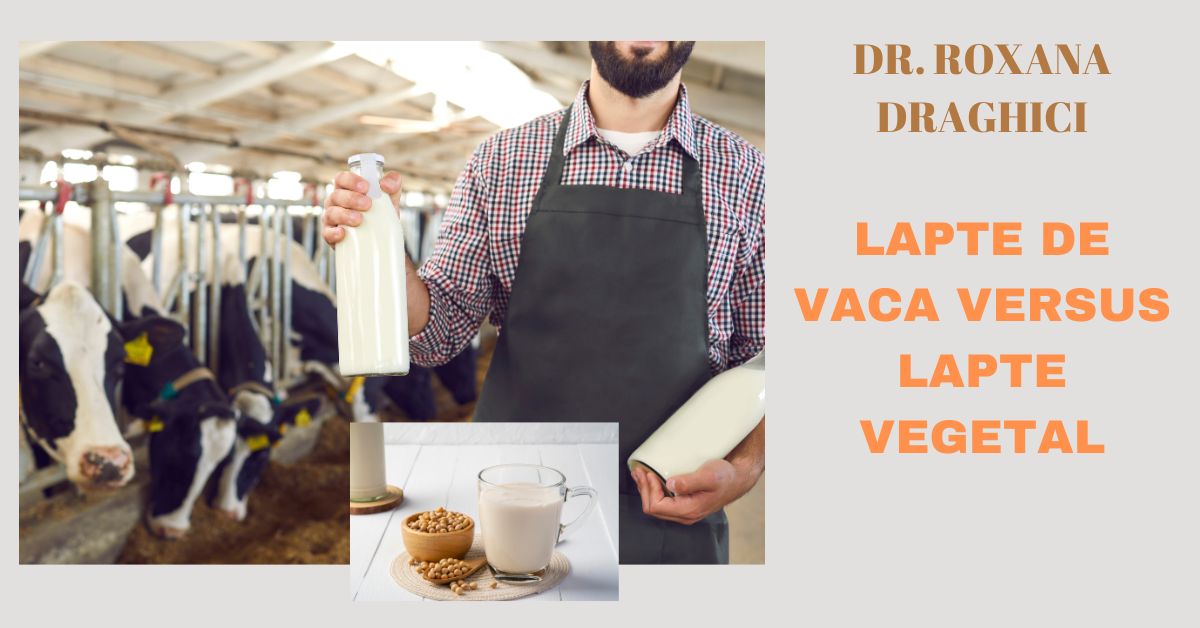 Lapte de Vacă Versus Lapte Vegetal