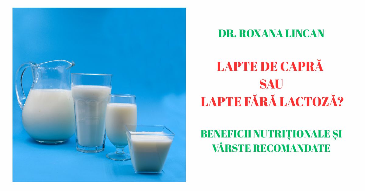 Laptele de capră Versus laptele fără lactoză