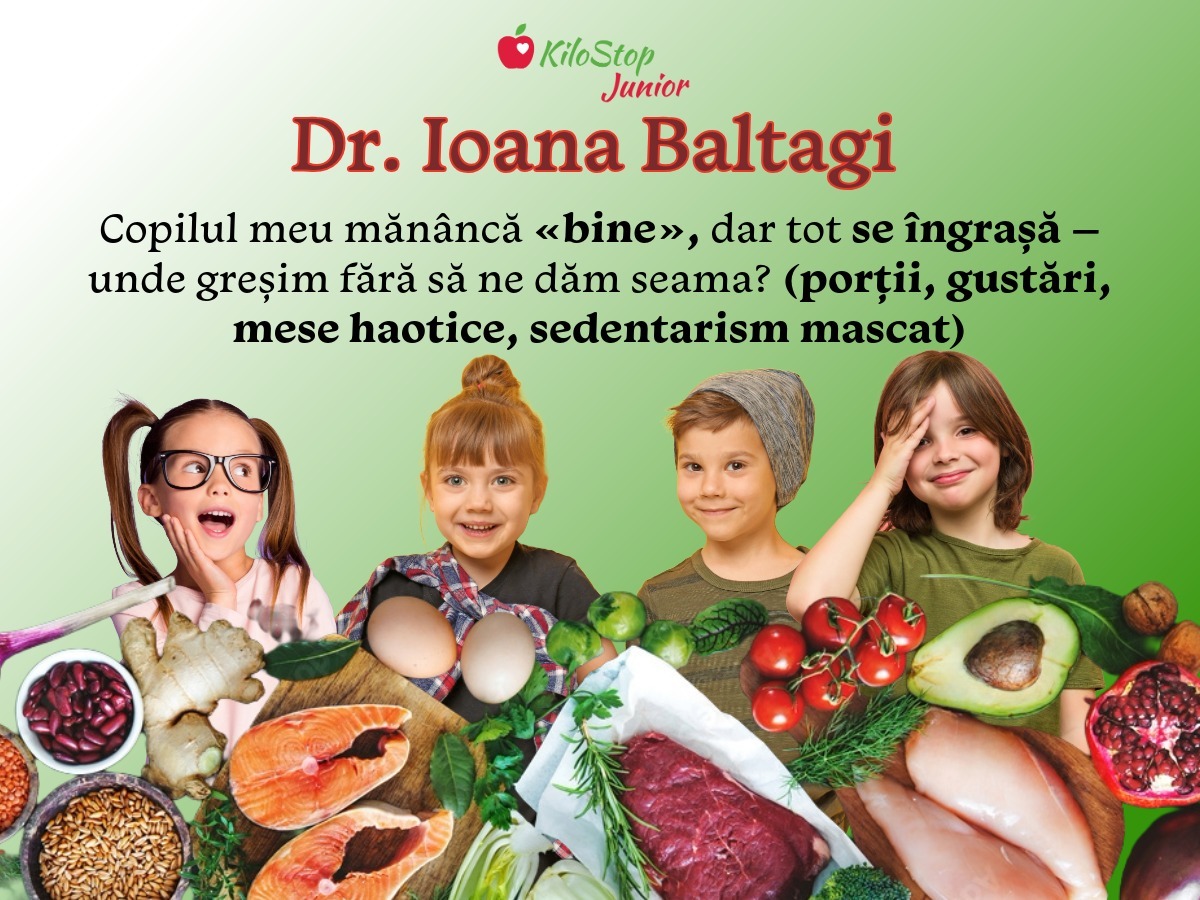 Copilul meu mănâncă „bine”, dar tot se îngrașă. Unde greșim fără să ne dăm seama?