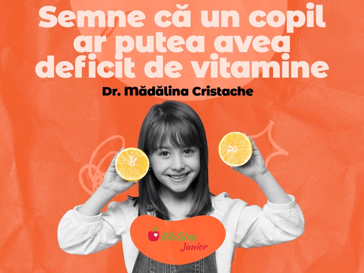 Semne că un copil ar putea avea deficit de vitamine sau minerale