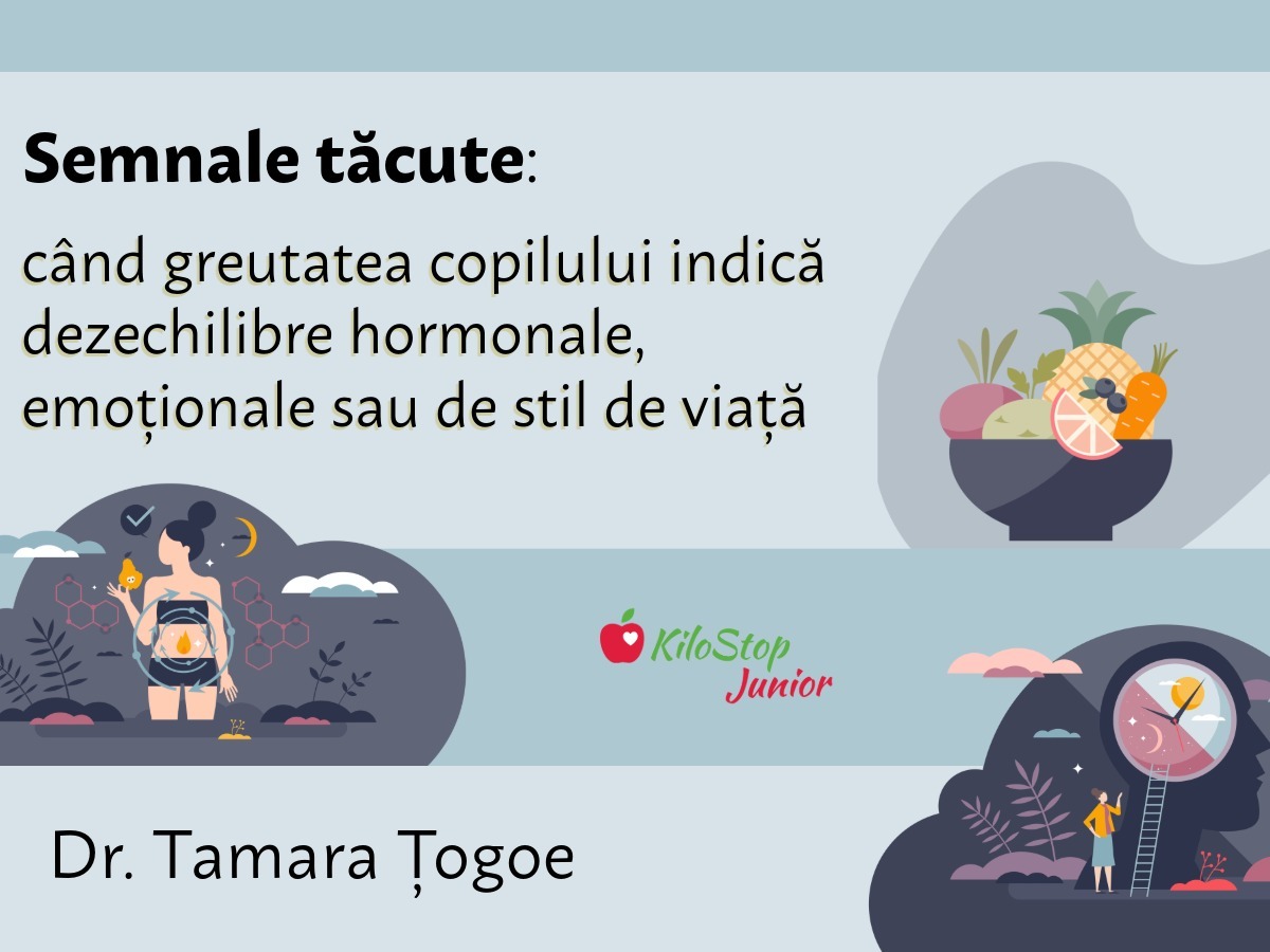 Semnale tăcute: când greutatea copilului indică dezechilibre hormonale, emoționale sau de stil de viață
